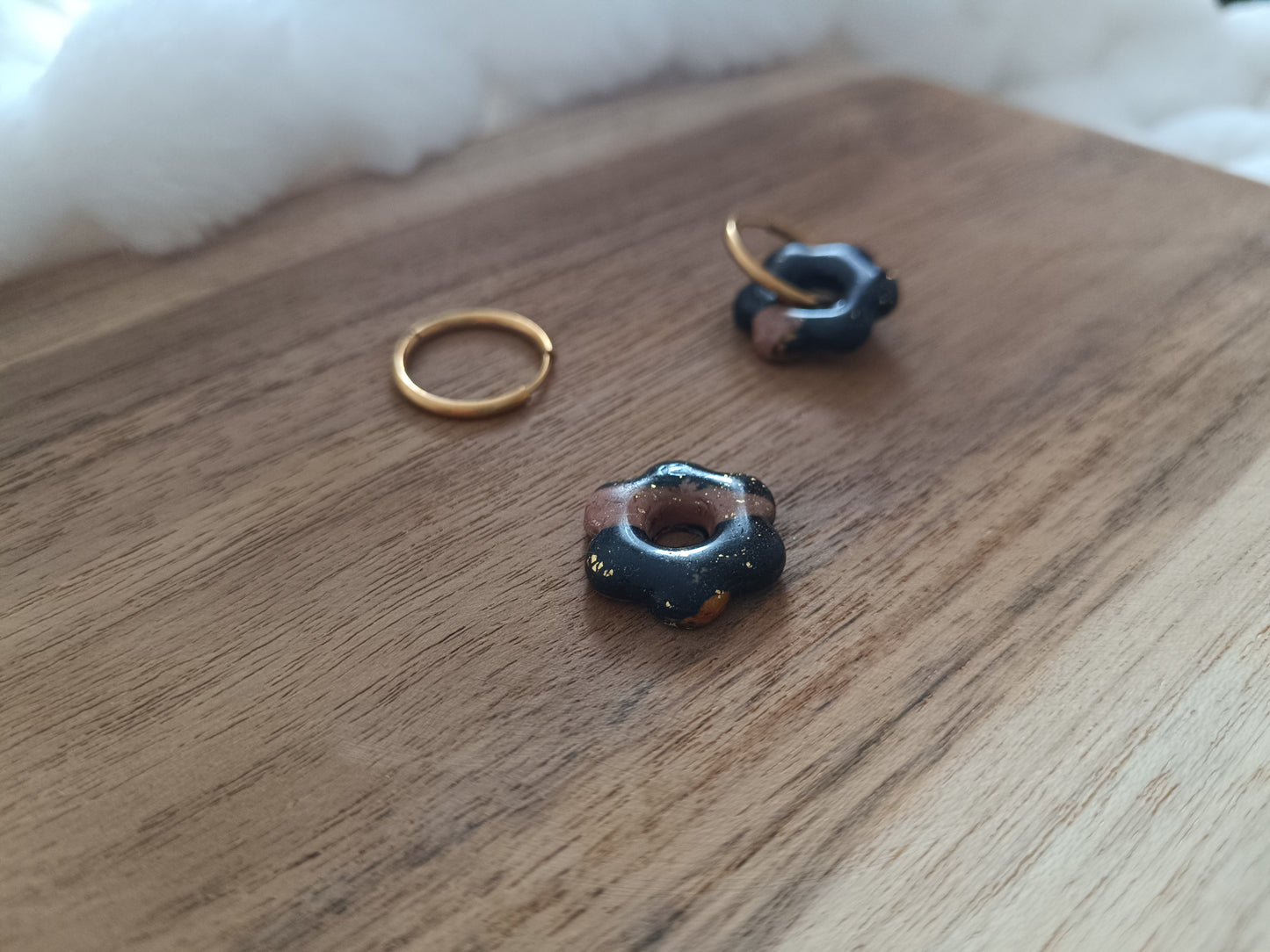 Pampilles " mini mya " noir et marron