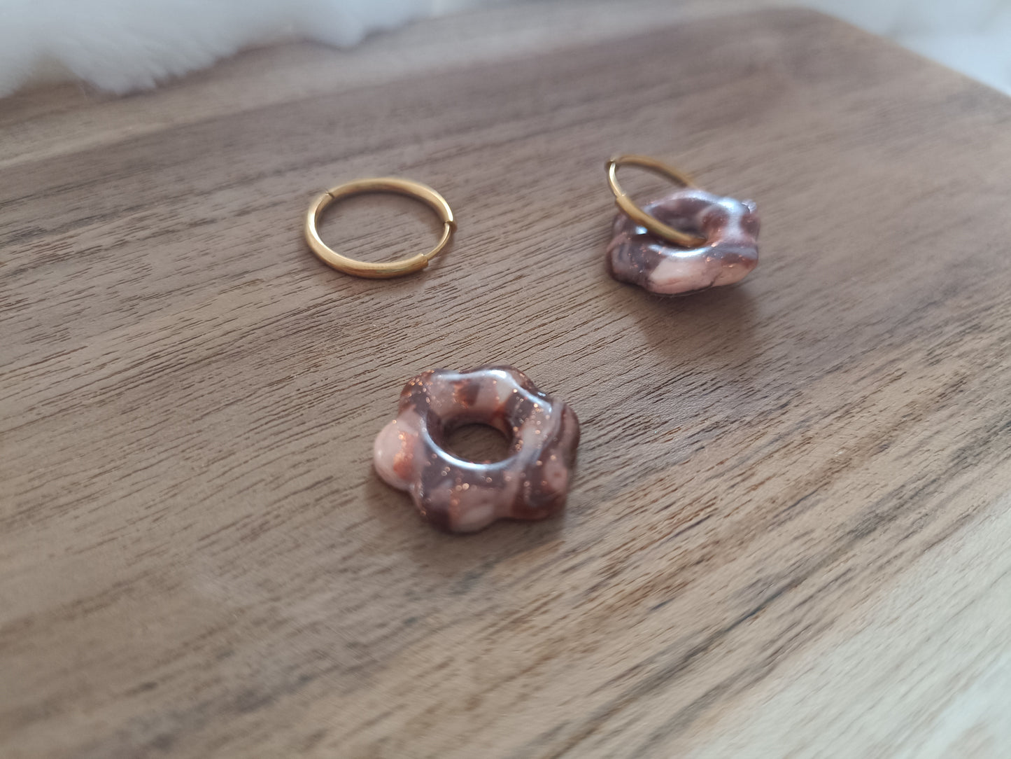 Pampille " esmeralda " cappuccino