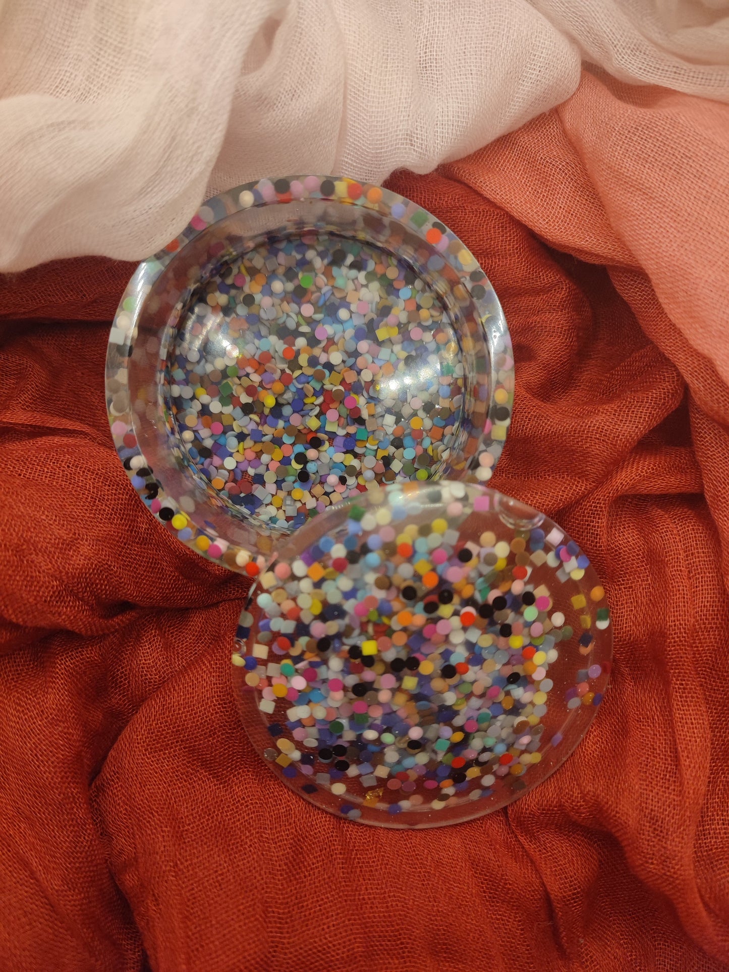 boite à bijoux classique perlé résine epoxy