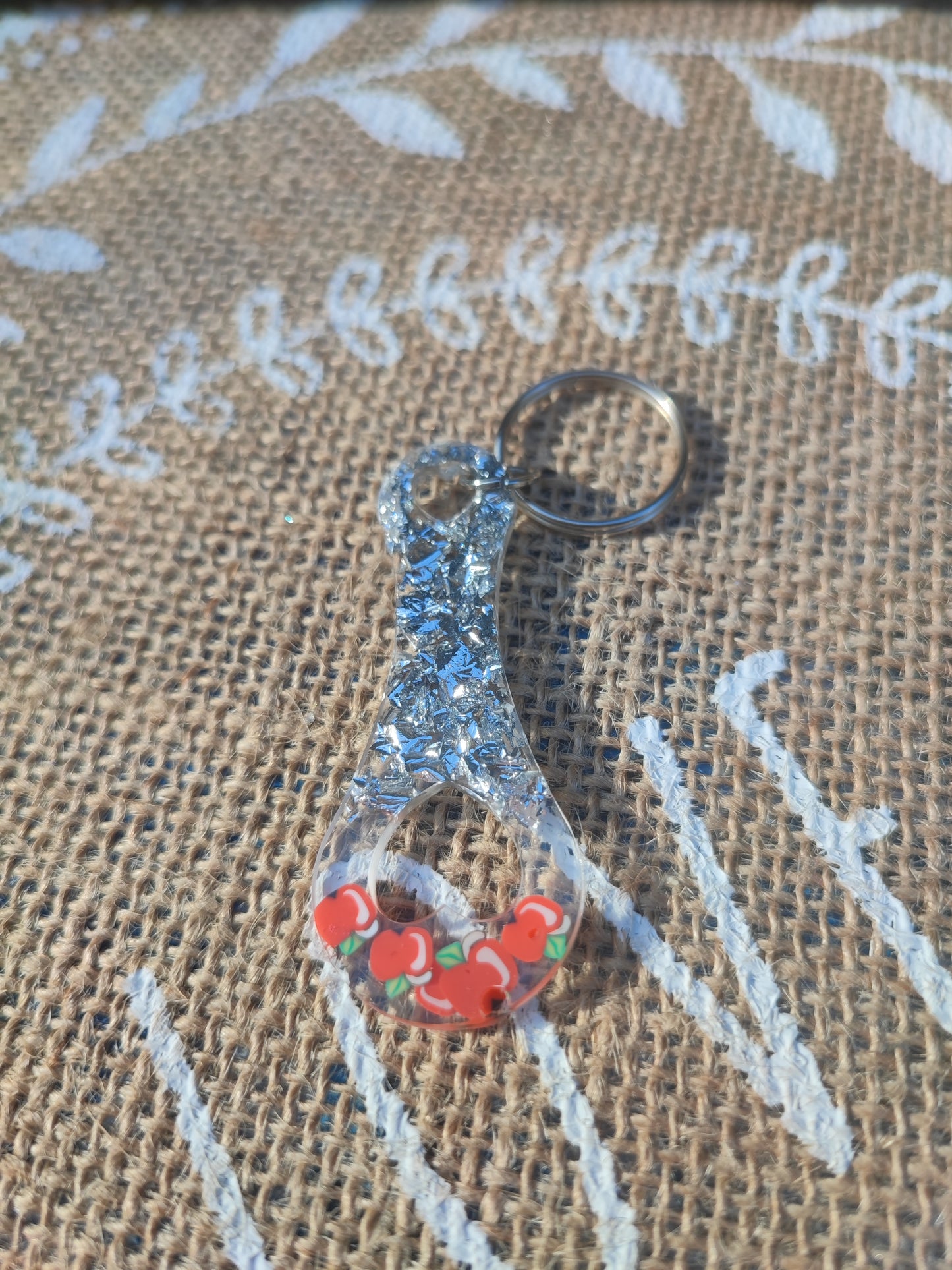 jeton de caddies fruits résine epoxy