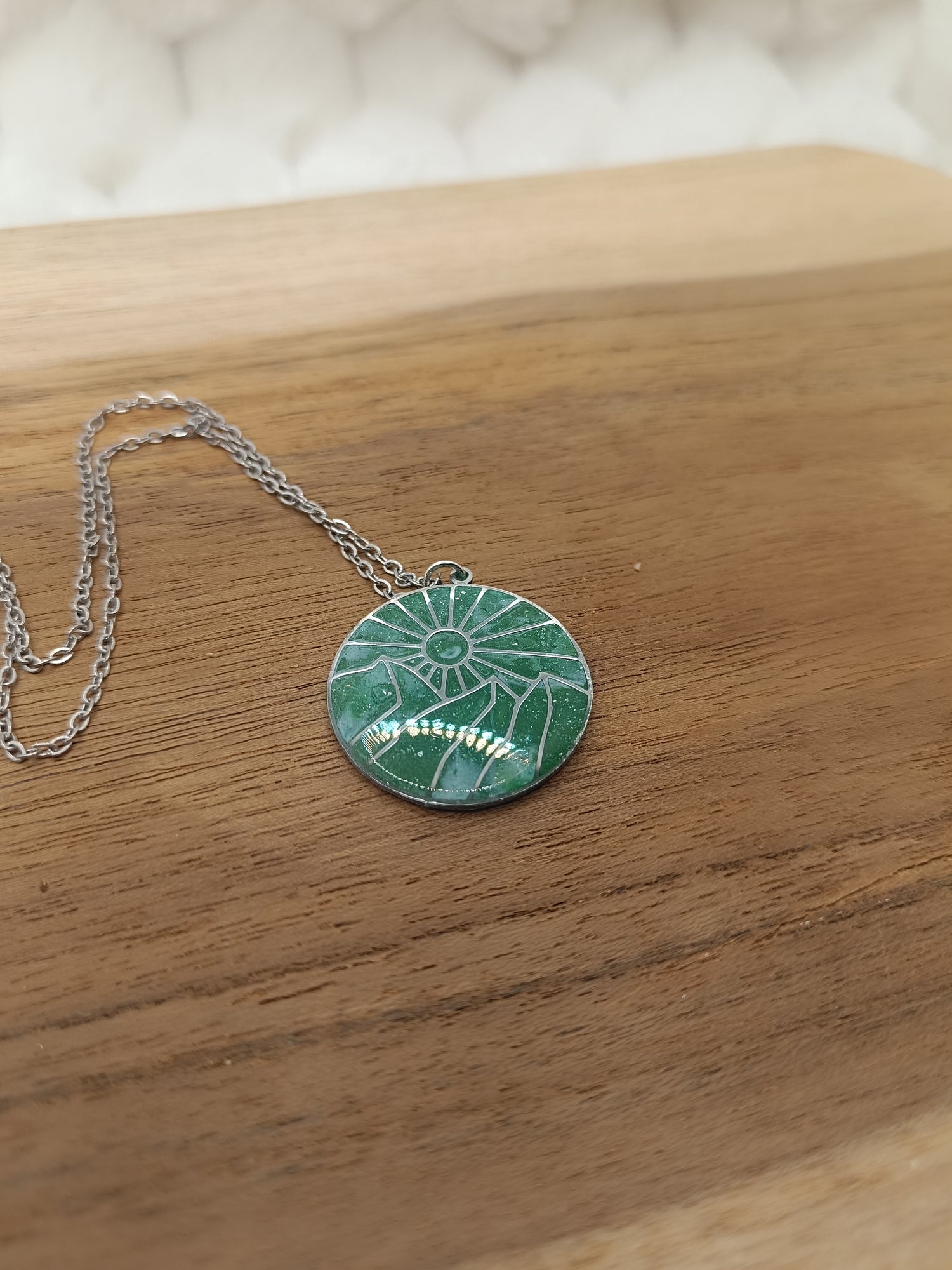 Pendentif pâte polymère