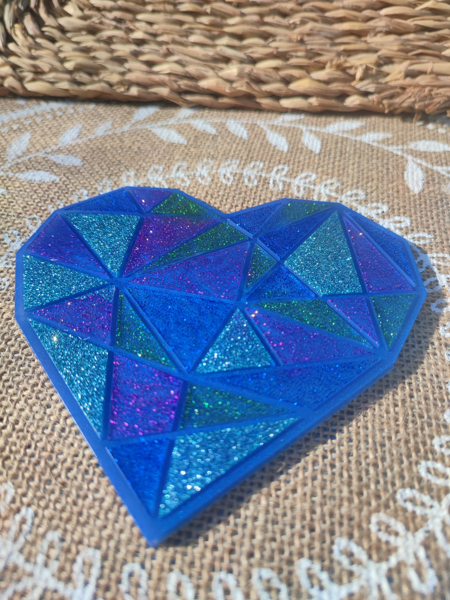 décoration en résine epoxy