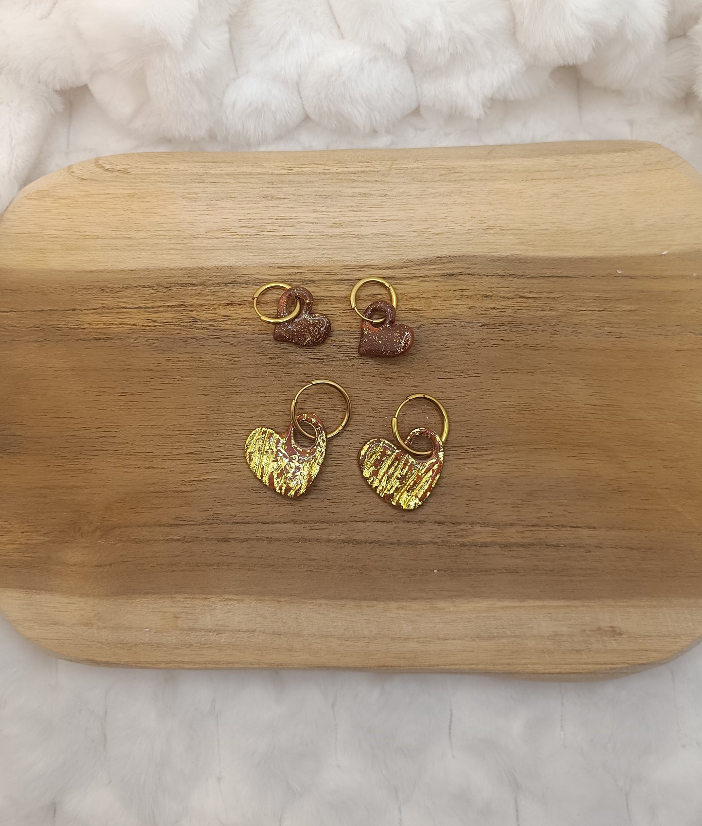 Box " margot " et " mini margot " chocolat terracotta