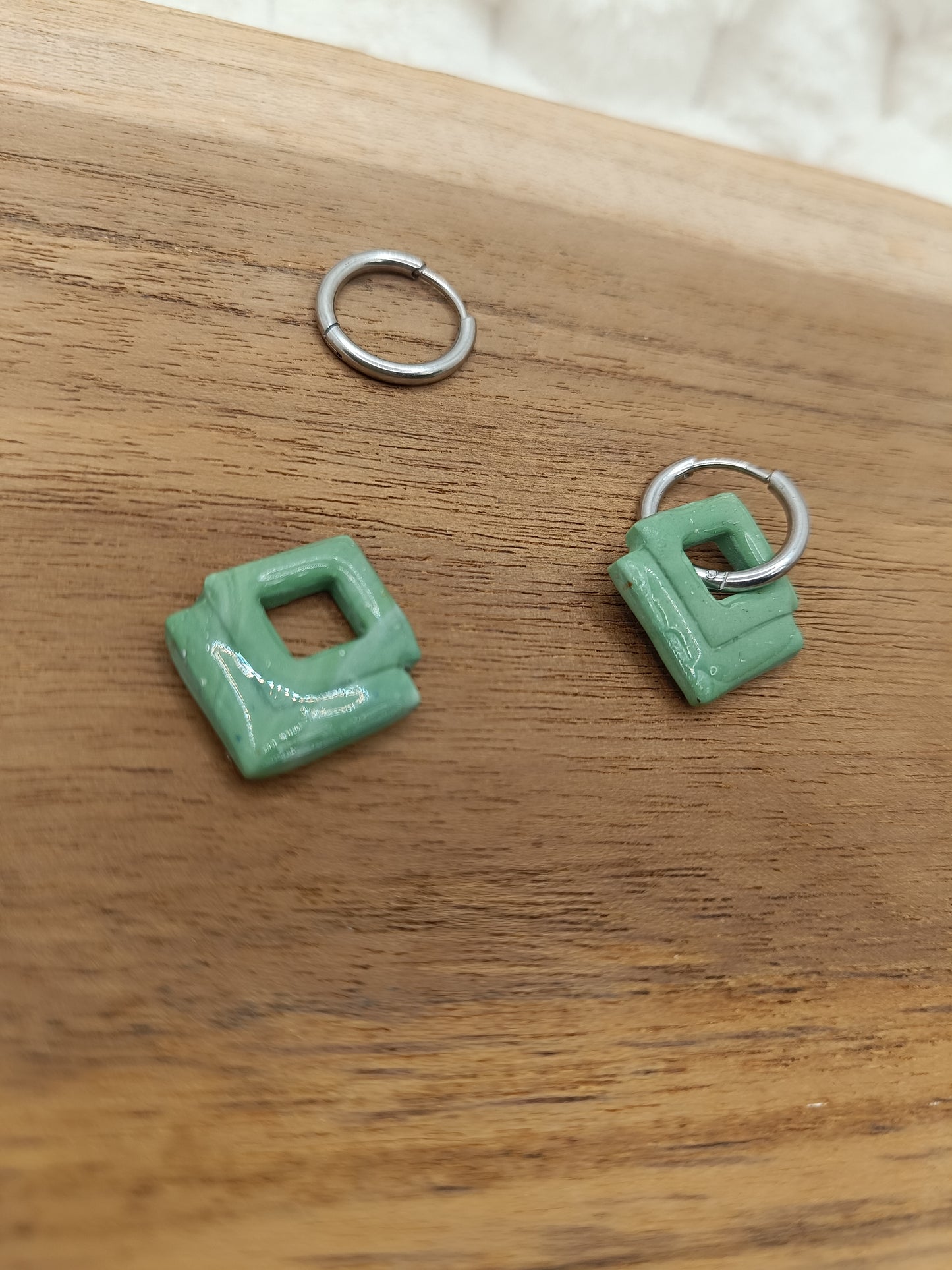 Pampilles " mini Sophie " vert pistache