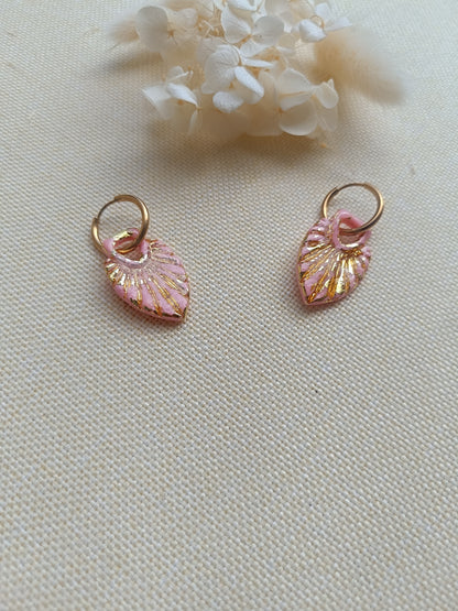 Pampilles " eden " rose pastel et doré