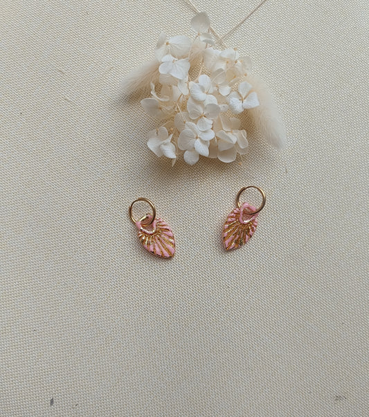 Pampilles " eden " rose pastel et doré