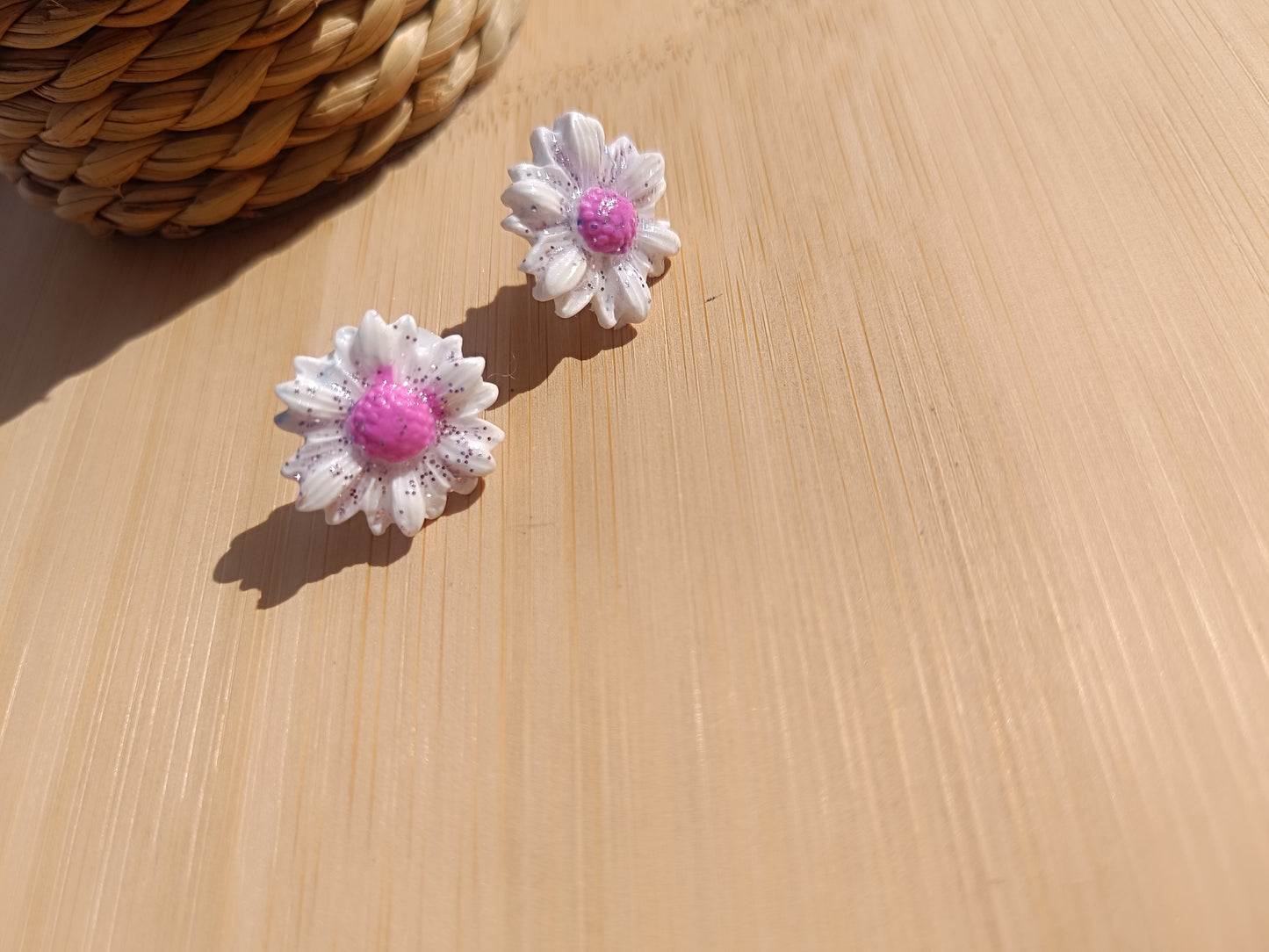Clous d'oreilles " rosée enchantée "