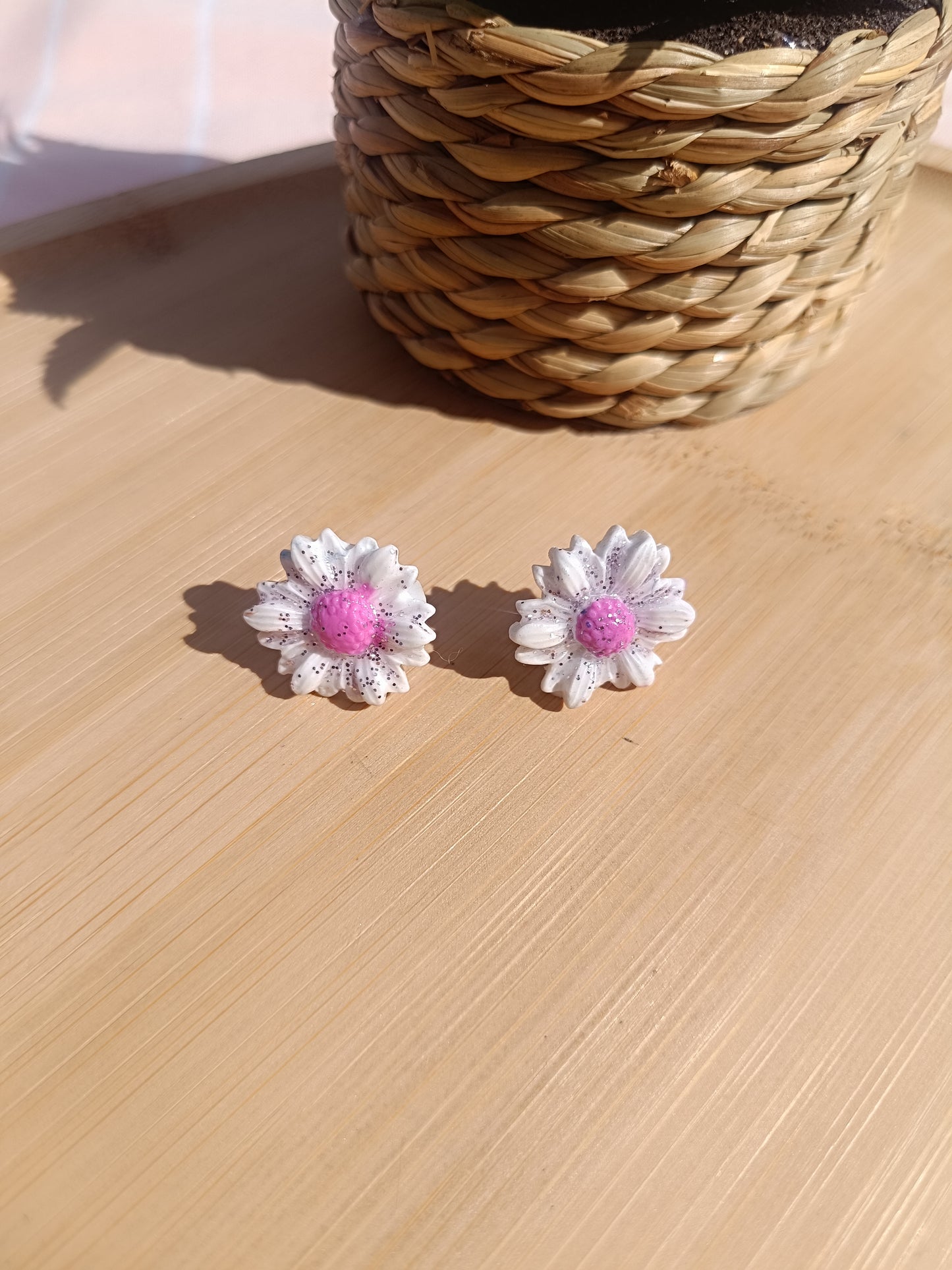 Clous d'oreilles " rosée enchantée "