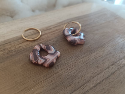 Pampille " jade " cappuccino