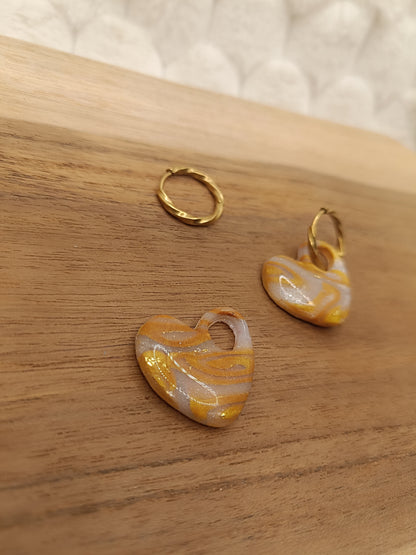 Box " margot " et " mini margot " translucide et doré métallisé