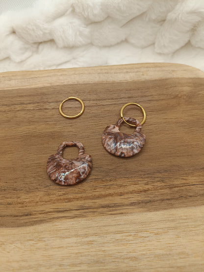 Pampille " jasmine " cappuccino