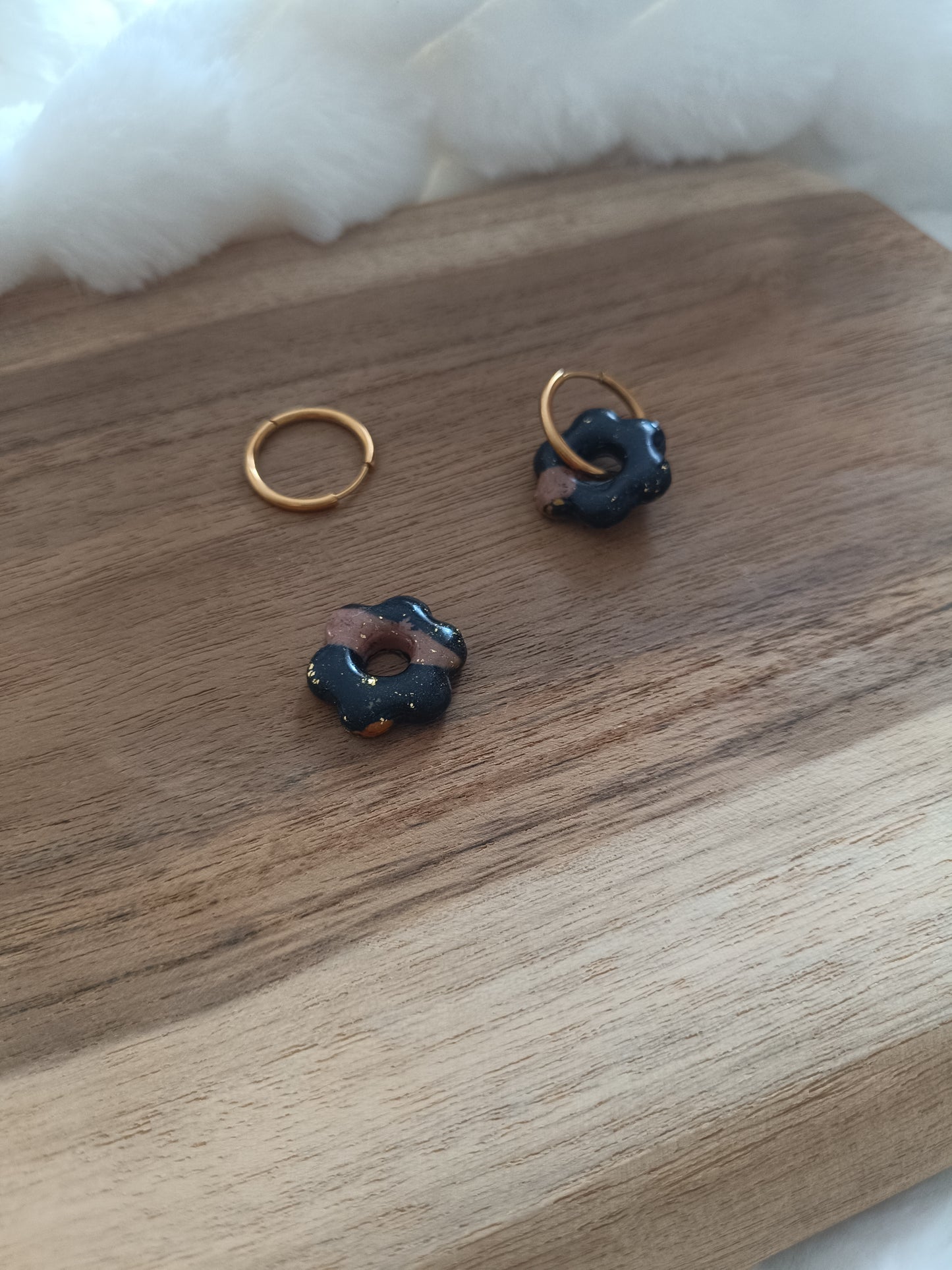 Pampilles " mini mya " noir et marron