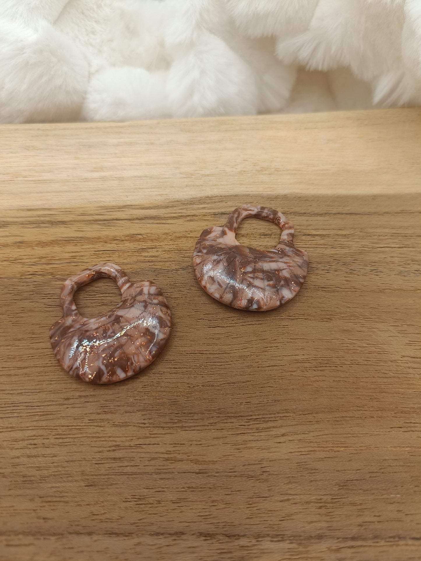 Pampille " jasmine " cappuccino