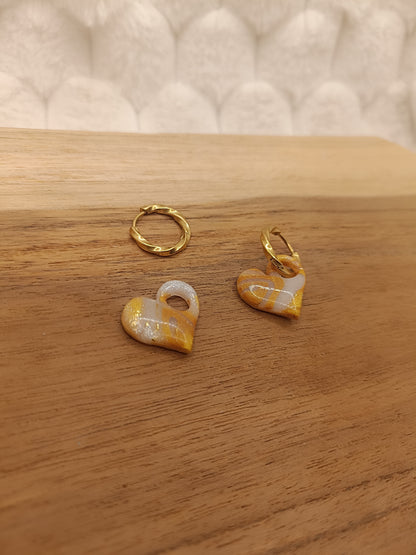 Box " margot " et " mini margot " translucide et doré métallisé