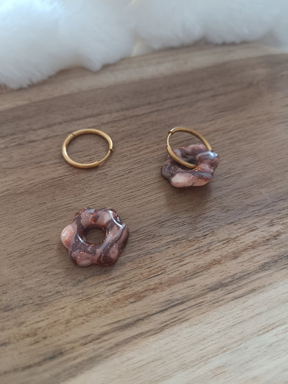 Pampille " esmeralda " cappuccino