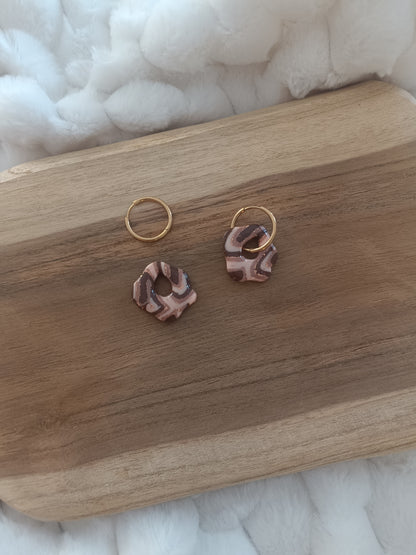 Pampille " jade " cappuccino