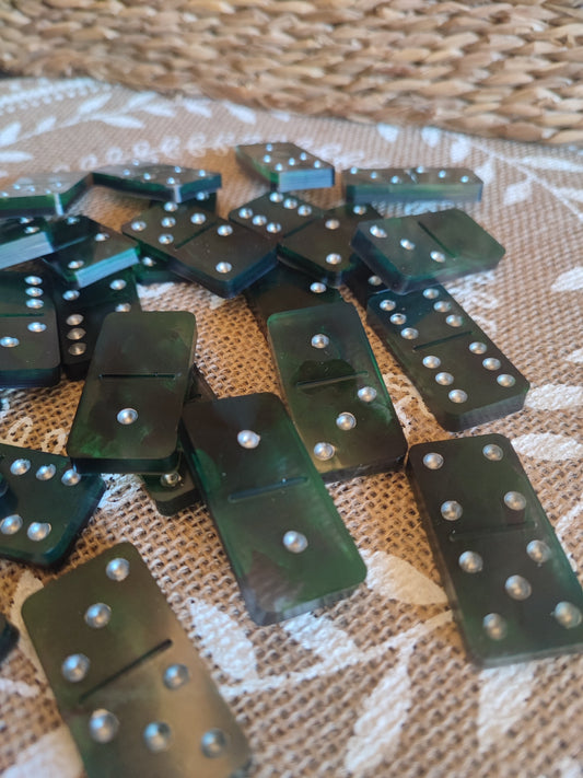 domino green black résine epoxy